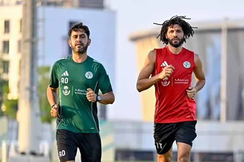 استعدادًا للعودة.. النني يواصل برنامجه التأهيلي مع الجزيرة الإماراتي